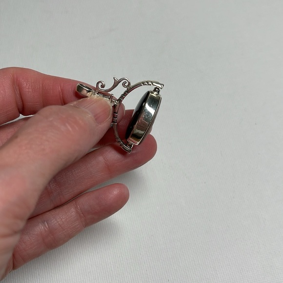 Sterling Silver reversible pendant - Picture 3 of 5